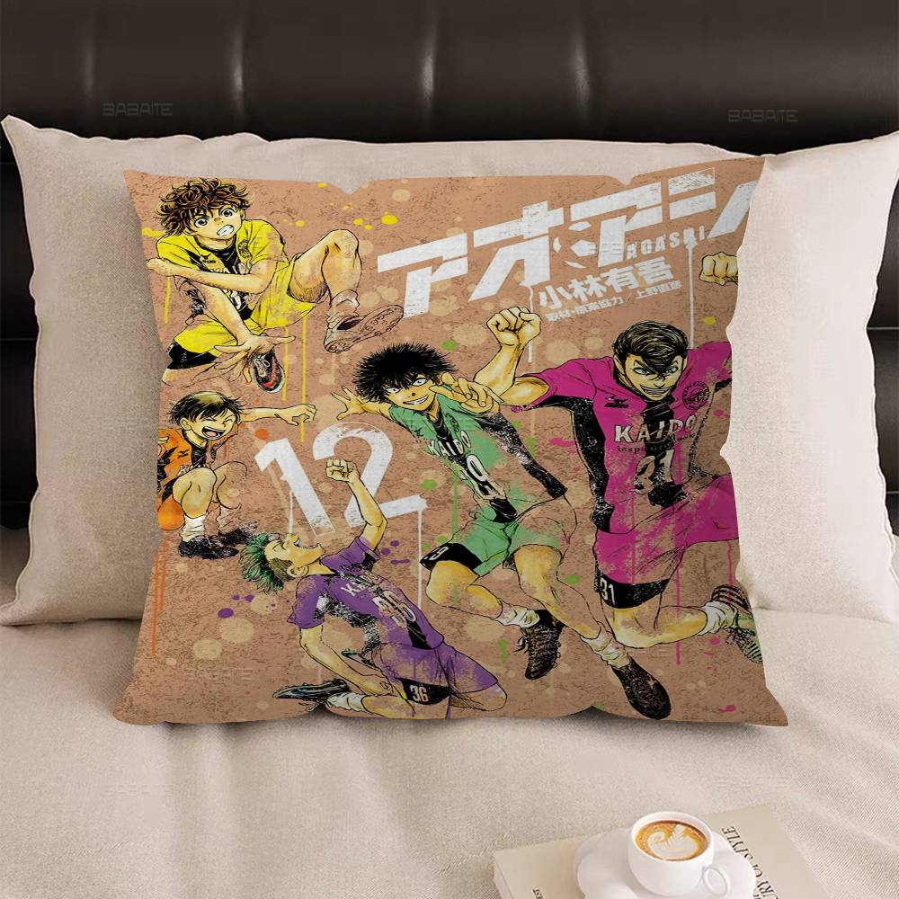 Ao Ashi Anime Cushion Cover Pillow Cover Decor Pillowcase Printed Cushion Case for Couch 12x12Inch
Ao Ashi Anime Cushion Cover Pillow Cover Decor Pillowcase Printed Cushion Case for Couch 12x12Inch