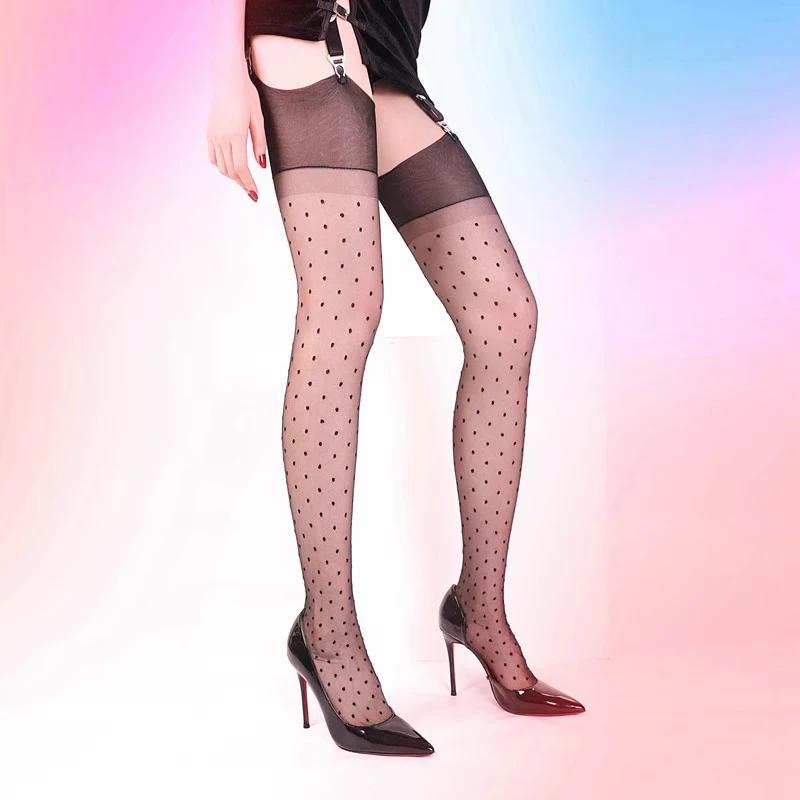 Sexy 5D 100% Nylon Non-Elastic Thigh High Transparent Stocking Cuban Heel Back Seam Long Socks Women Summer Fashion Legging One Size
Sexy 5D 100% Nylon Non-Elastic Thigh High Transparent Stocking Cuban Heel Back Seam Long Socks Women Summer Fashion Legging One Size