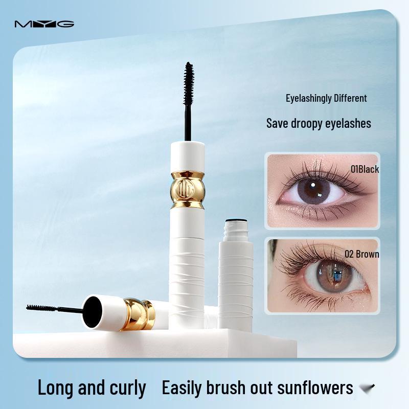 MYG Sunflower Double-Head Mascara: Waterproof, Smudge-Proof, Lengthening, Curling, Volumizing, Easy Removal.
MYG Sunflower Double-Head Mascara: Waterproof, Smudge-Proof, Lengthening, Curling, Volumizing, Easy Removal.