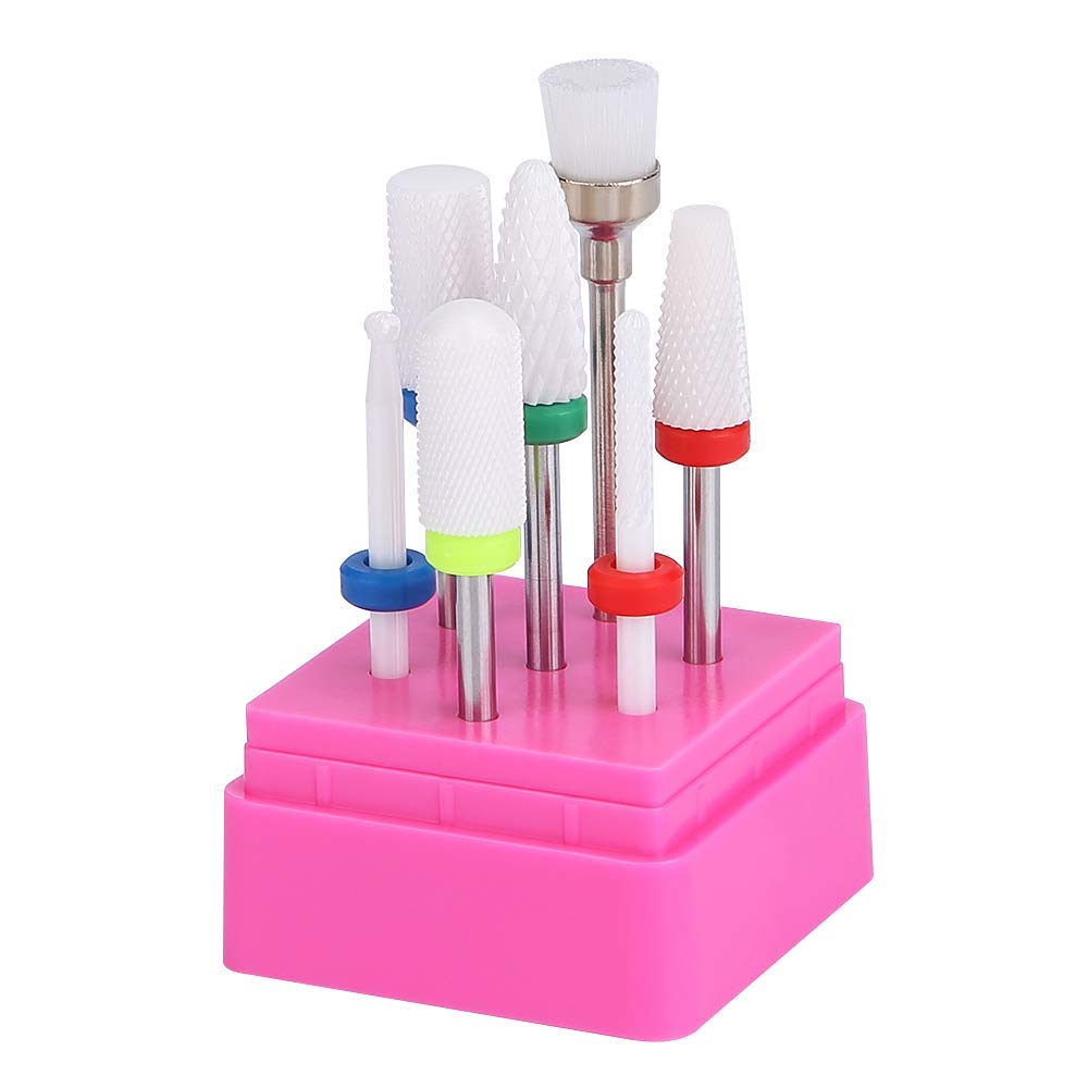 Набор из 7 керамических фрез для маникюра, комбинированного снятия геля, полировки, набор инструментов для насадок для ногтевой дрели
Набор из 7 керамических фрез для маникюра, комбинированного снятия геля, полировки, набор инструментов для насадок для ногтевой дрели