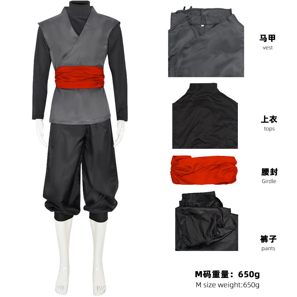 Mens Black Cosplay Costume Anime Kung Fu Suit Outfits Uniform Halloween Full Set XS&Other
Mens Black Cosplay Costume Anime Kung Fu Suit Outfits Uniform Halloween Full Set XS&Other