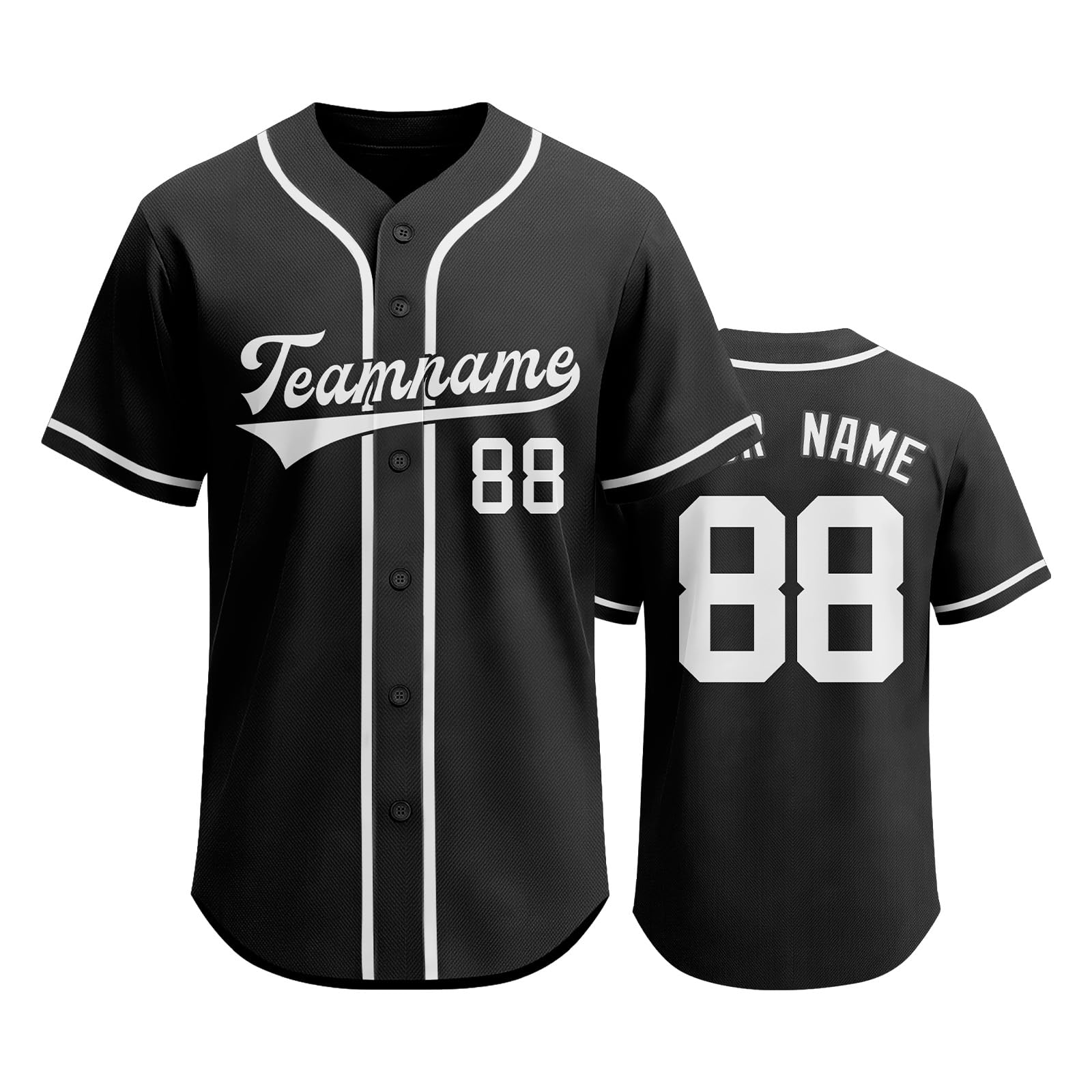 Customizable Baseball Jersey Men Women Button Up Team Name Number Sports Shirt Personalized Athletic Uniform Top for Outdoor Activities XL чёрный
Customizable Baseball Jersey Men Women Button Up Team Name Number Sports Shirt Personalized Athletic Uniform Top for Outdoor Activities XL чёрный