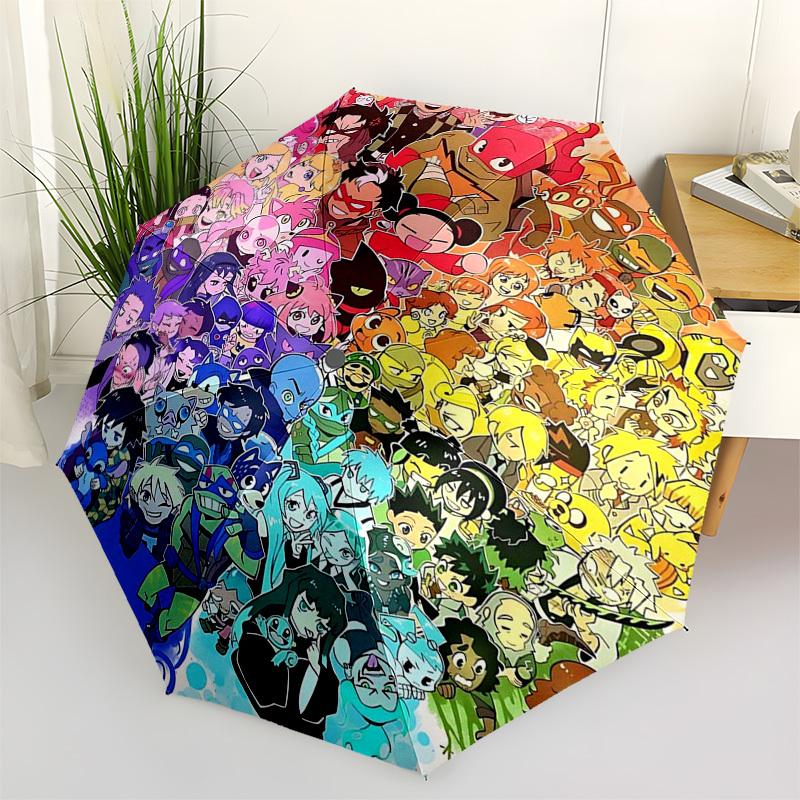 1pc Mario, Pikachu & Friends Outdoor Umbrella - Automatic Opening/Closing, 3-Fold Design with 8 Iron Ribs - Perfect Gift for Fans, Travelers, Daily Us
1pc Mario, Pikachu & Friends Outdoor Umbrella - Automatic Opening/Closing, 3-Fold Design with 8 Iron Ribs - Perfect Gift for Fans, Travelers, Daily Us