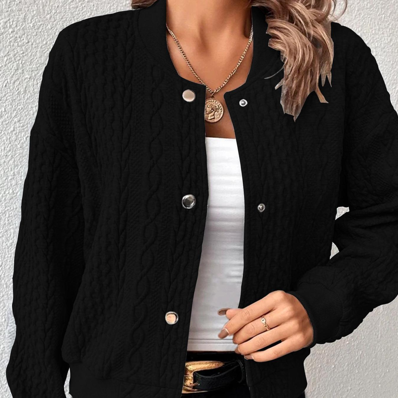 Женская мода повседневная осень-зима однотонный принт длинный рукав топ свитера M чёрный
Женская мода повседневная осень-зима однотонный принт длинный рукав топ свитера M чёрный