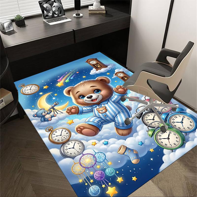 1PC Bear Extra Large Non-Slip Floor carpet, Office, family, bedroom, Studio - Large Area Rug,Longlasting Material-K0384 60cm by 90cm
1PC Bear Extra Large Non-Slip Floor carpet, Office, family, bedroom, Studio - Large Area Rug,Longlasting Material-K0384 60cm by 90cm