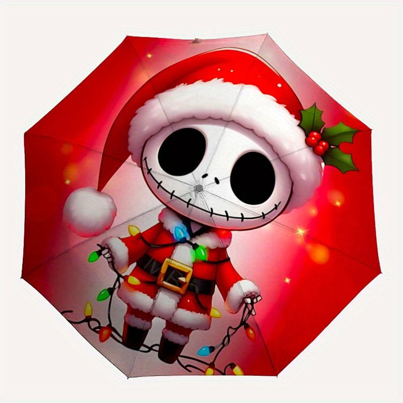 1pc Nightmare Before Christmas Automatic Umbrella Durable Iron Frame & Plastic Handle, Sturdy Construction, Playful Design yy250822007
1pc Nightmare Before Christmas Automatic Umbrella Durable Iron Frame & Plastic Handle, Sturdy Construction, Playful Design yy250822007