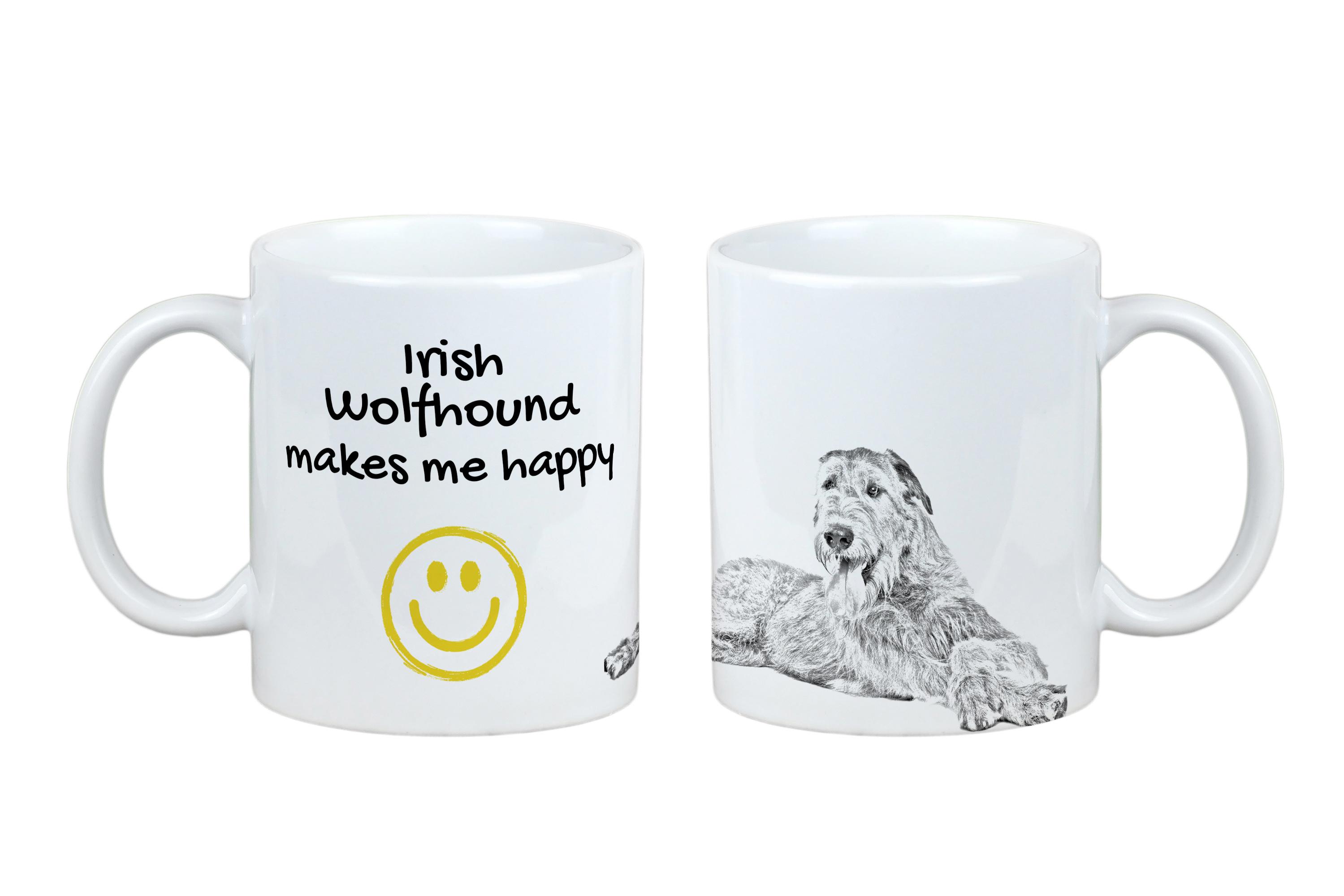 Irish Wolfhound - cup with a dog, cheerful cup for a dog lover, personalized gift from the Art-Dog brand білий
Irish Wolfhound - cup with a dog, cheerful cup for a dog lover, personalized gift from the Art-Dog brand білий