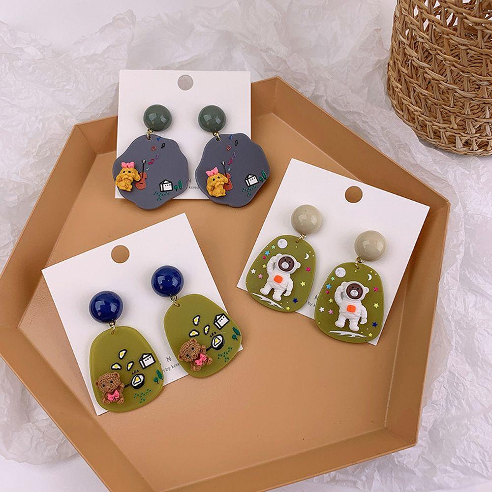 Rabbit Embossed Flower Female Stud Earrings Animal Dangle Earrings Fashion Jewelry Acrylic
Rabbit Embossed Flower Female Stud Earrings Animal Dangle Earrings Fashion Jewelry Acrylic