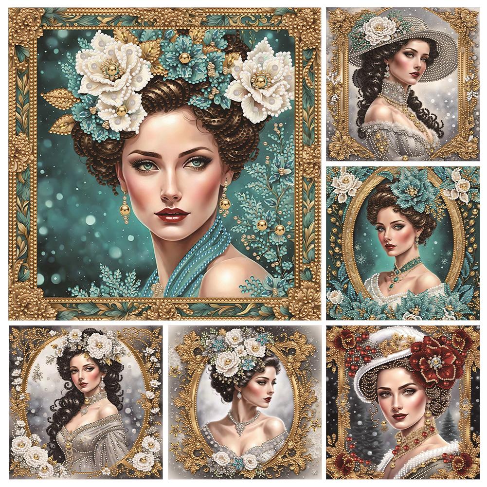 AU 5D DIY Noble Lady Частково спеціальної форми Свердло Набір алмазного живопису Home Deco K552
AU 5D DIY Noble Lady Частково спеціальної форми Свердло Набір алмазного живопису Home Deco K552