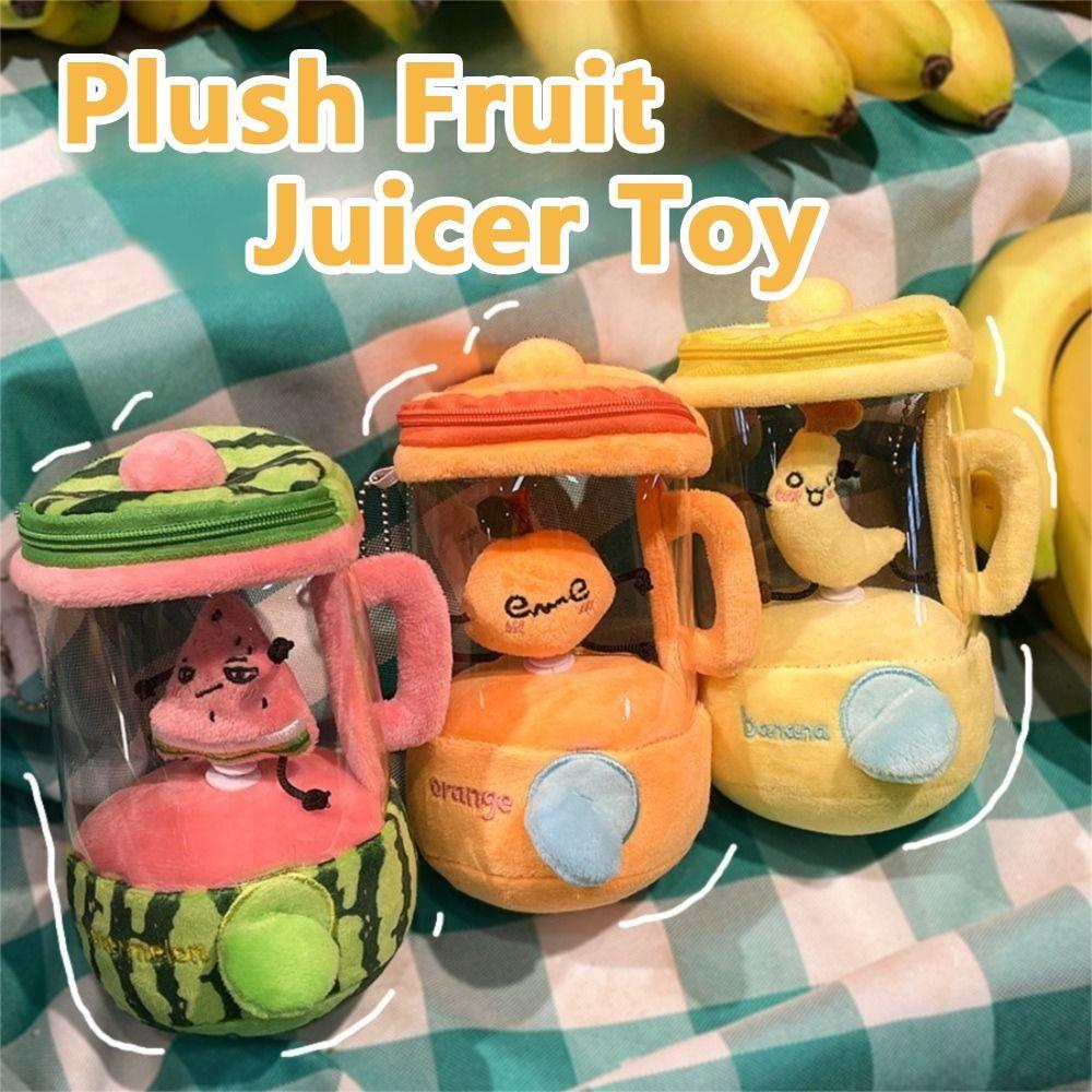 Draw Rope Rotate Plush Fruit Juicer Toy Watermelon/Orange/Banana Plush Juicer Doll Boys Girls Orange
Draw Rope Rotate Plush Fruit Juicer Toy Watermelon/Orange/Banana Plush Juicer Doll Boys Girls Orange
