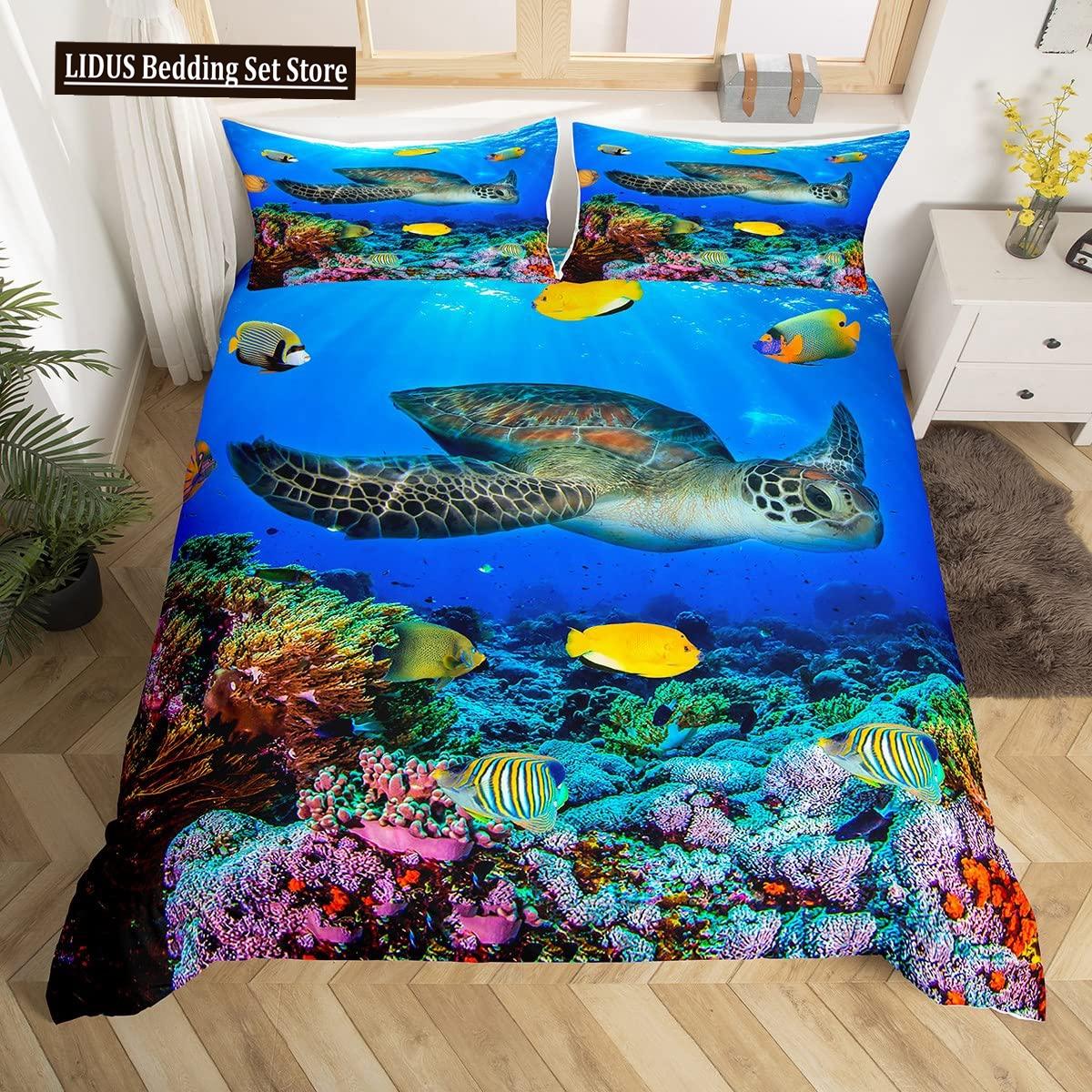 Sea Turtle Duvet Cover Set King Size Watercolor Tortoise Butterfly Comforter Cover For Boys Girly Dreaming Style Bedding Set AU Double(180x210cm)
Sea Turtle Duvet Cover Set King Size Watercolor Tortoise Butterfly Comforter Cover For Boys Girly Dreaming Style Bedding Set AU Double(180x210cm)