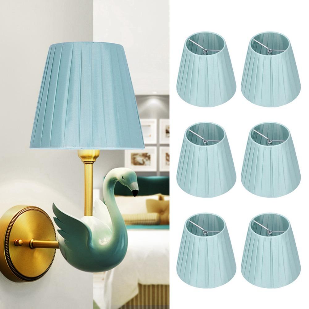 6PCS Lightweight Cloth Lampshade Fabric Wall Lamp Shade Modern Simple Lampshade Floor Pendant Light
6PCS Lightweight Cloth Lampshade Fabric Wall Lamp Shade Modern Simple Lampshade Floor Pendant Light