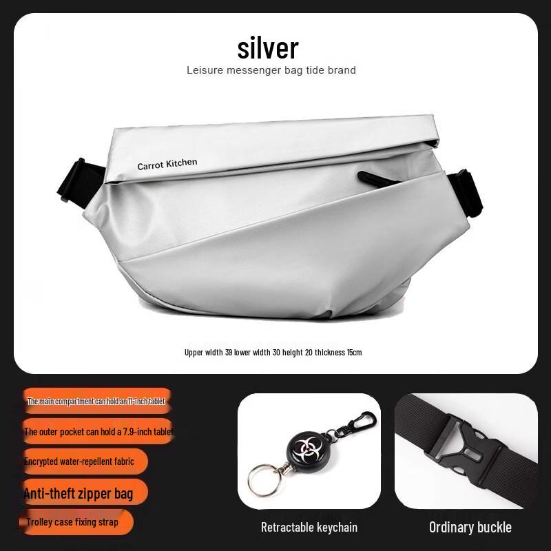 Li Shen Men s Crossbody Shoulder Bag
Li Shen Men s Crossbody Shoulder Bag