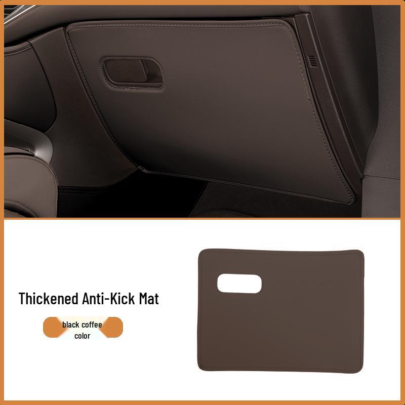 BYD D9 Kick Mats: Thick Leather Seat & Door Protection with B Pillar Decorative Stickers
BYD D9 Kick Mats: Thick Leather Seat & Door Protection with B Pillar Decorative Stickers