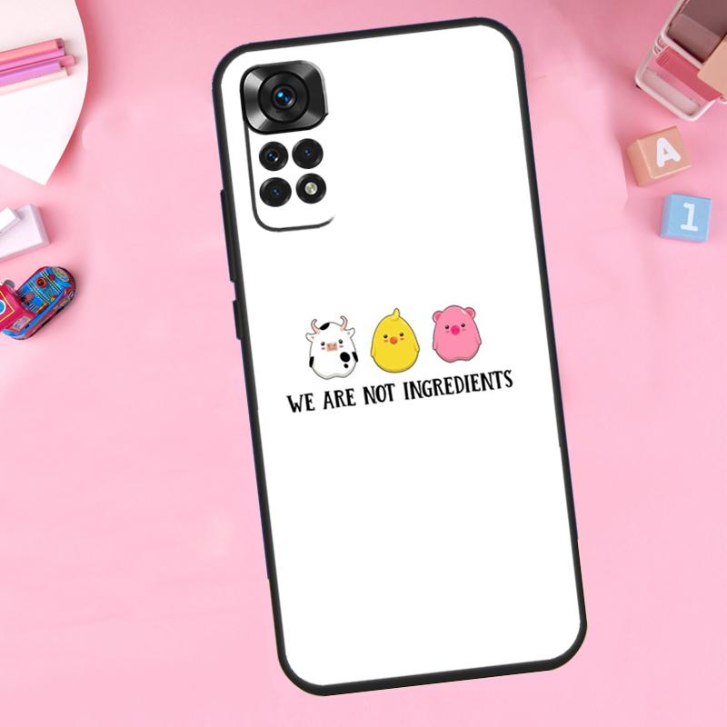 Vegan We Are Not Ingredients For Xiaomi Redmi Note 13 10 12 11 14 15 Pro Plus Phone Case For Redmi 15 13C 12C 14C 10C 15C Redmi 15 5G
Vegan We Are Not Ingredients For Xiaomi Redmi Note 13 10 12 11 14 15 Pro Plus Phone Case For Redmi 15 13C 12C 14C 10C 15C Redmi 15 5G