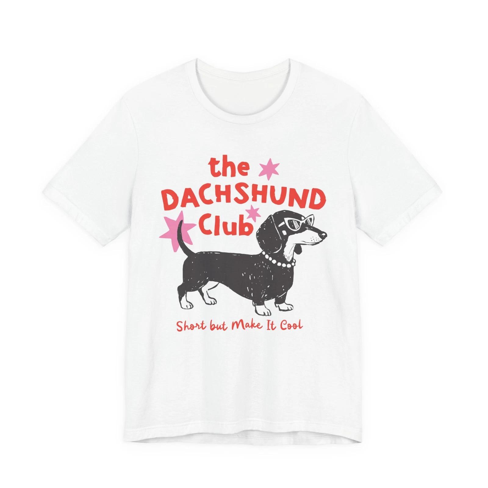 Dachshund Club tee | Retro wiener dog illustration, pink stars Unisex T-Shirt 3XL
Dachshund Club tee | Retro wiener dog illustration, pink stars Unisex T-Shirt 3XL