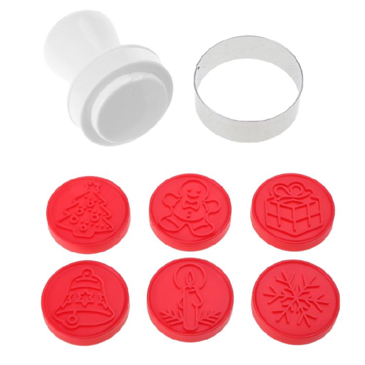 6Pcs Round Flower Decor Tools for Cake Baking DIY Cookie Stamps Biscuit Desser червоний
6Pcs Round Flower Decor Tools for Cake Baking DIY Cookie Stamps Biscuit Desser червоний