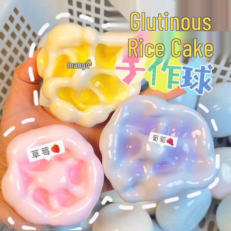 Moldable Ice Mochi Squeeze Toy - Slow Rebound, Decompression, Handmade, QQ Small Red Book Style
Moldable Ice Mochi Squeeze Toy - Slow Rebound, Decompression, Handmade, QQ Small Red Book Style