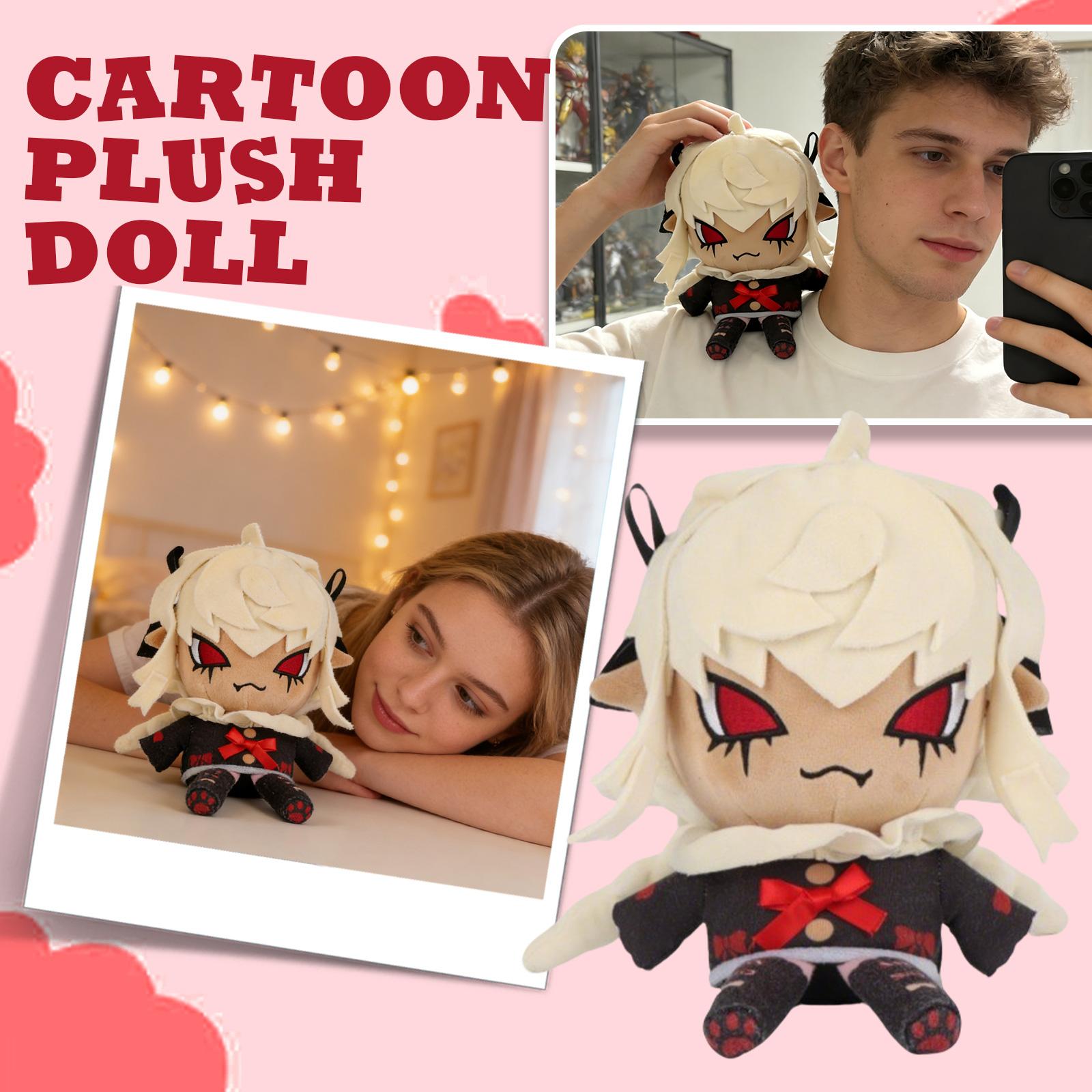 Plush Doll, Toy Gift, Cartoon , Children s Rag Doll, Children s Gift Pillow One Size чорний
Plush Doll, Toy Gift, Cartoon , Children s Rag Doll, Children s Gift Pillow One Size чорний