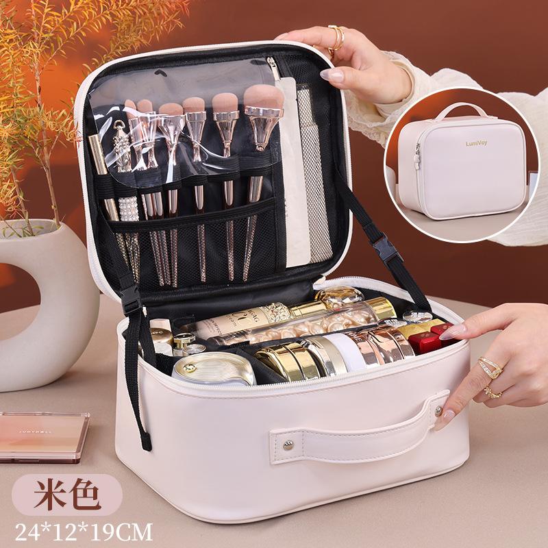 New Portable Travel Makeup Bag With Large Capacity Suitcase Multi Functional Storage Organizing Box
New Portable Travel Makeup Bag With Large Capacity Suitcase Multi Functional Storage Organizing Box
