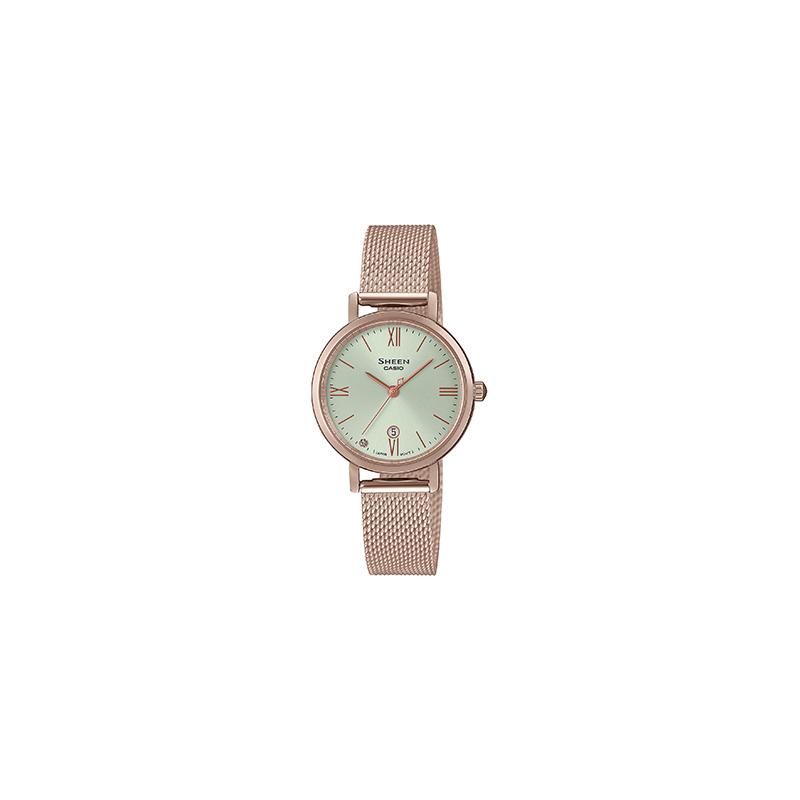 Casio SHEEN minimalist fresh fashion business quartz movement stainless steel strap Japanese and Korean watch women s watch blue dial SHE-4540CM-3AUPR синий
Casio SHEEN minimalist fresh fashion business quartz movement stainless steel strap Japanese and Korean watch women s watch blue dial SHE-4540CM-3AUPR синий