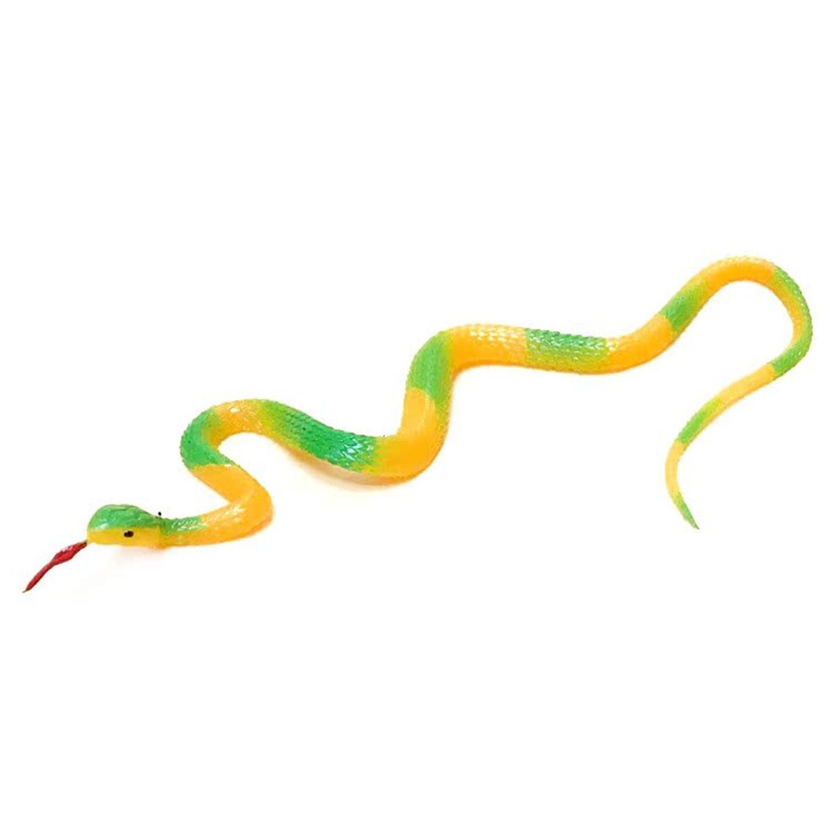 45cm Fake Realistic Rubber Toy Snake Simulation Anaconda Scary Halloween To Scare Birds Props Prank Trick Toy Accessories
45cm Fake Realistic Rubber Toy Snake Simulation Anaconda Scary Halloween To Scare Birds Props Prank Trick Toy Accessories