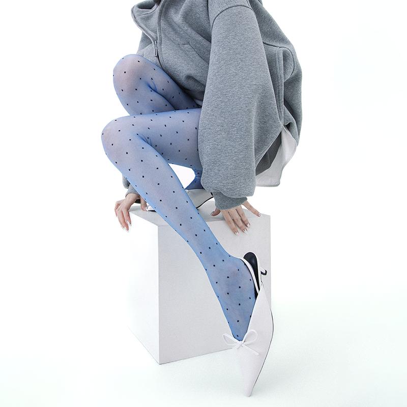 Винтажные прозрачные колготки в горошек Женские летние тонкие нейлоновые колготки с высокой талией Чулки Колготки Шелковистые колготки с носком для женщин Стиль Y2K 40-65kg синий
Винтажные прозрачные колготки в горошек Женские летние тонкие нейлоновые колготки с высокой талией Чулки Колготки Шелковистые колготки с носком для женщин Стиль Y2K 40-65kg синий