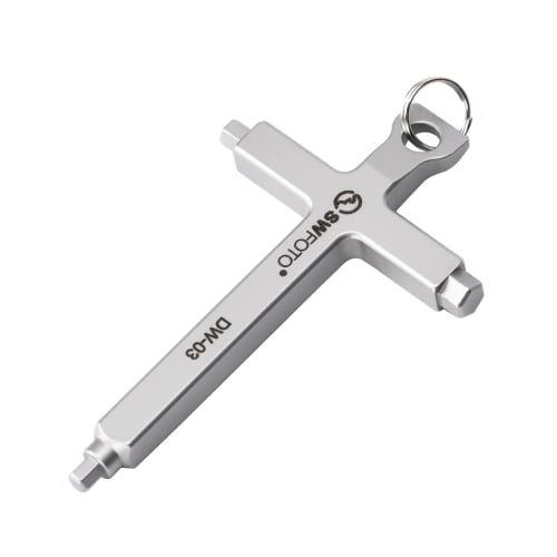 SWFOTO DW-03 Hex Wrench 2.5/3/4mm Stainless Steel EDC Tool Accessories Pendant Multi-Tool
SWFOTO DW-03 Hex Wrench 2.5/3/4mm Stainless Steel EDC Tool Accessories Pendant Multi-Tool