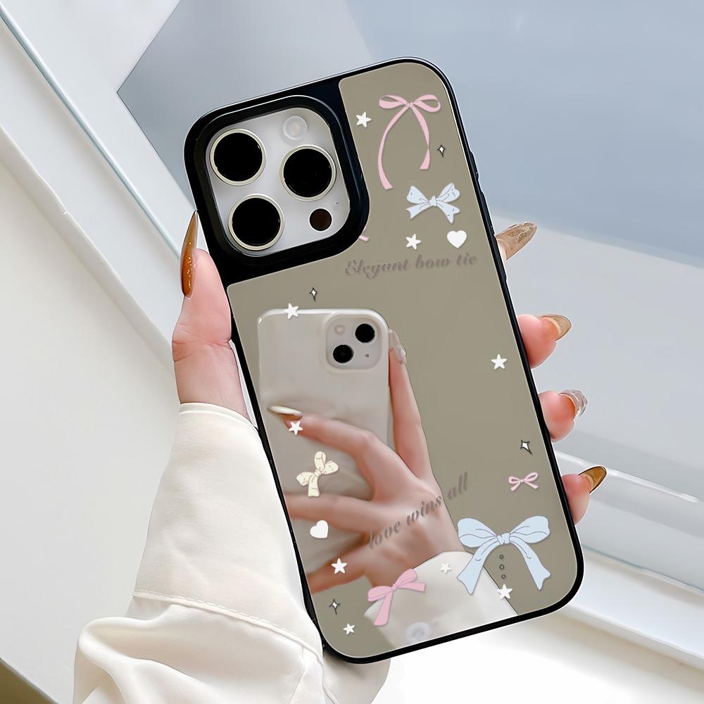 Зеркальный чехол для телефона для iPhone 15 11 13 14 для 15 16 Pro Max 12 13 16 Pro Чехол для телефона в милом стиле с облаками, цветами и животными iPhone 16 чёрный
Зеркальный чехол для телефона для iPhone 15 11 13 14 для 15 16 Pro Max 12 13 16 Pro Чехол для телефона в милом стиле с облаками, цветами и животными iPhone 16 чёрный