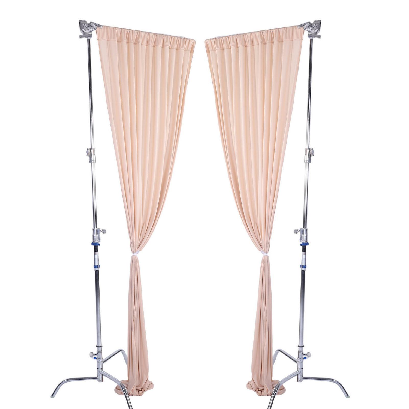 2 Panels Backdrop Curtain for Wedding 5x10FT Polyester Photography Drapes for Birthday Party Photo Background
2 Panels Backdrop Curtain for Wedding 5x10FT Polyester Photography Drapes for Birthday Party Photo Background