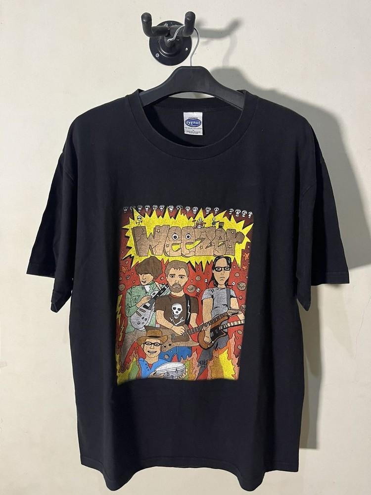 Weezer The Enlightenment Tour 2002 Black Unisex Tshirt Reprint S-5XL KH12811 Unisex T-Shirt XL
Weezer The Enlightenment Tour 2002 Black Unisex Tshirt Reprint S-5XL KH12811 Unisex T-Shirt XL