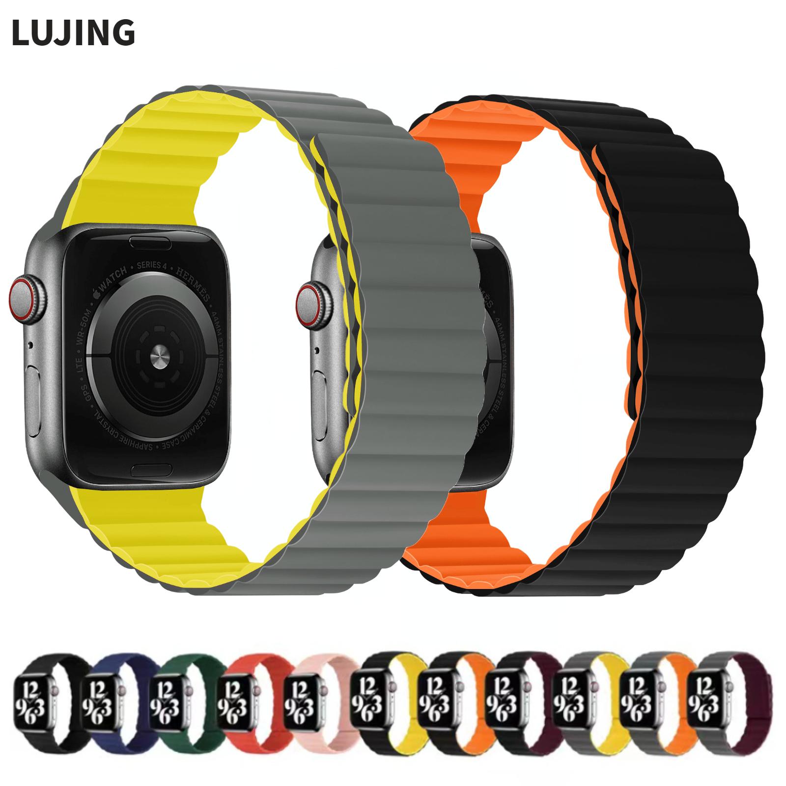 Силиконовый прочный магнитный ремешок для Apple Watch UItra 8 7 49 мм 45 мм 41 мм 6 5 4 SE 44 мм 40 мм Мягкий браслет для iwatch 3 42 мм 38 мм ремешок
Силиконовый прочный магнитный ремешок для Apple Watch UItra 8 7 49 мм 45 мм 41 мм 6 5 4 SE 44 мм 40 мм Мягкий браслет для iwatch 3 42 мм 38 мм ремешок