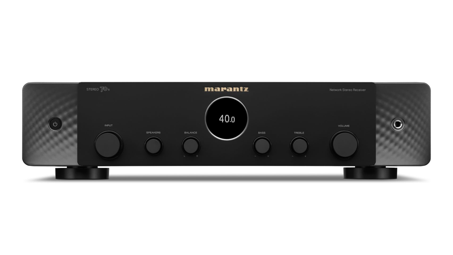 Marantz network receiver, Hi-Fi stereo amplifier with HDMI selector black STEREO70sFB
Marantz network receiver, Hi-Fi stereo amplifier with HDMI selector black STEREO70sFB