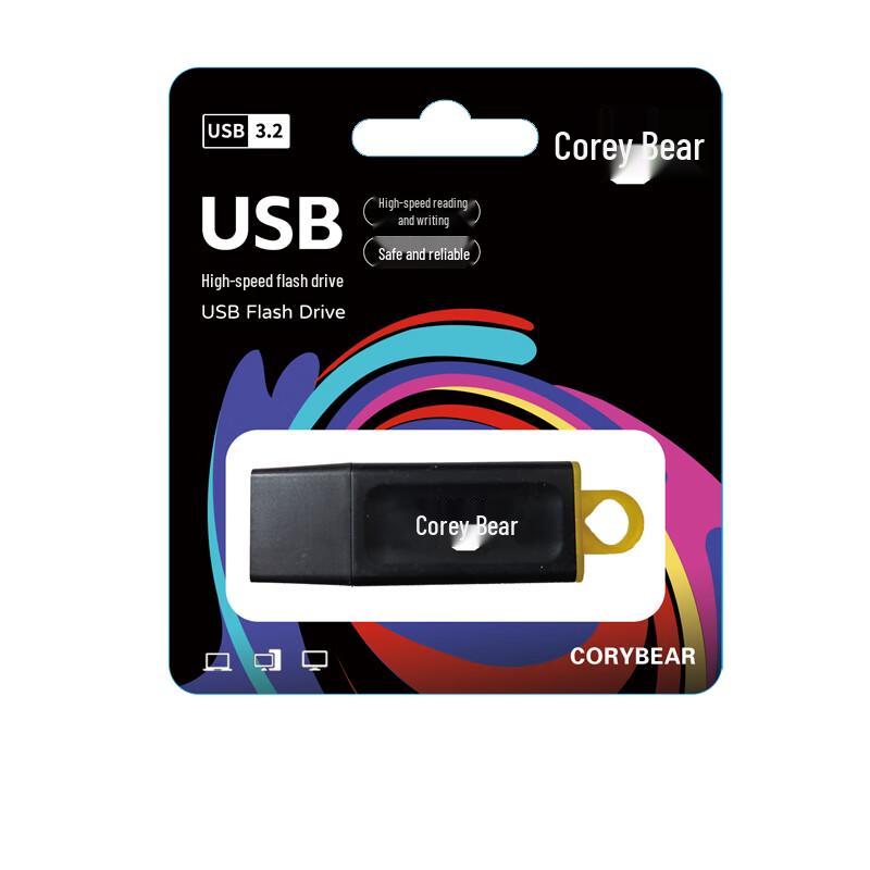 CORY BEAR CU-32G32 32GB USB 3.2 High-Speed USB Drive
CORY BEAR CU-32G32 32GB USB 3.2 High-Speed USB Drive