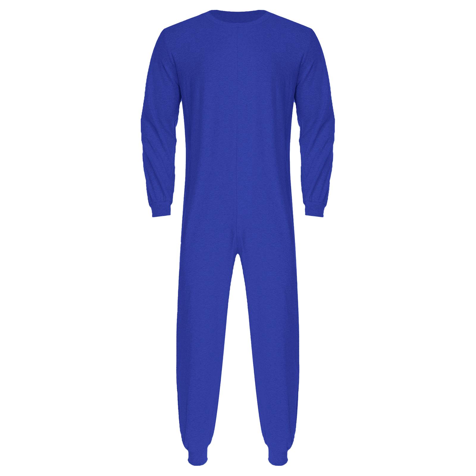 Unisex Elderly Anti Strip Adaptive Jumpsuit Crew Neck Long Sleeve Back Zipper Long Pants One Piece Rompers L королівський синій колір
Unisex Elderly Anti Strip Adaptive Jumpsuit Crew Neck Long Sleeve Back Zipper Long Pants One Piece Rompers L королівський синій колір