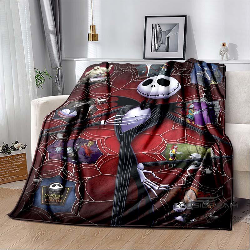 This 3D Printed The Nightmare Before Christmas Cartoon Flannel Blanket Is Warm Comfortable and Soft Making It Suitable for 75x100cm
This 3D Printed The Nightmare Before Christmas Cartoon Flannel Blanket Is Warm Comfortable and Soft Making It Suitable for 75x100cm