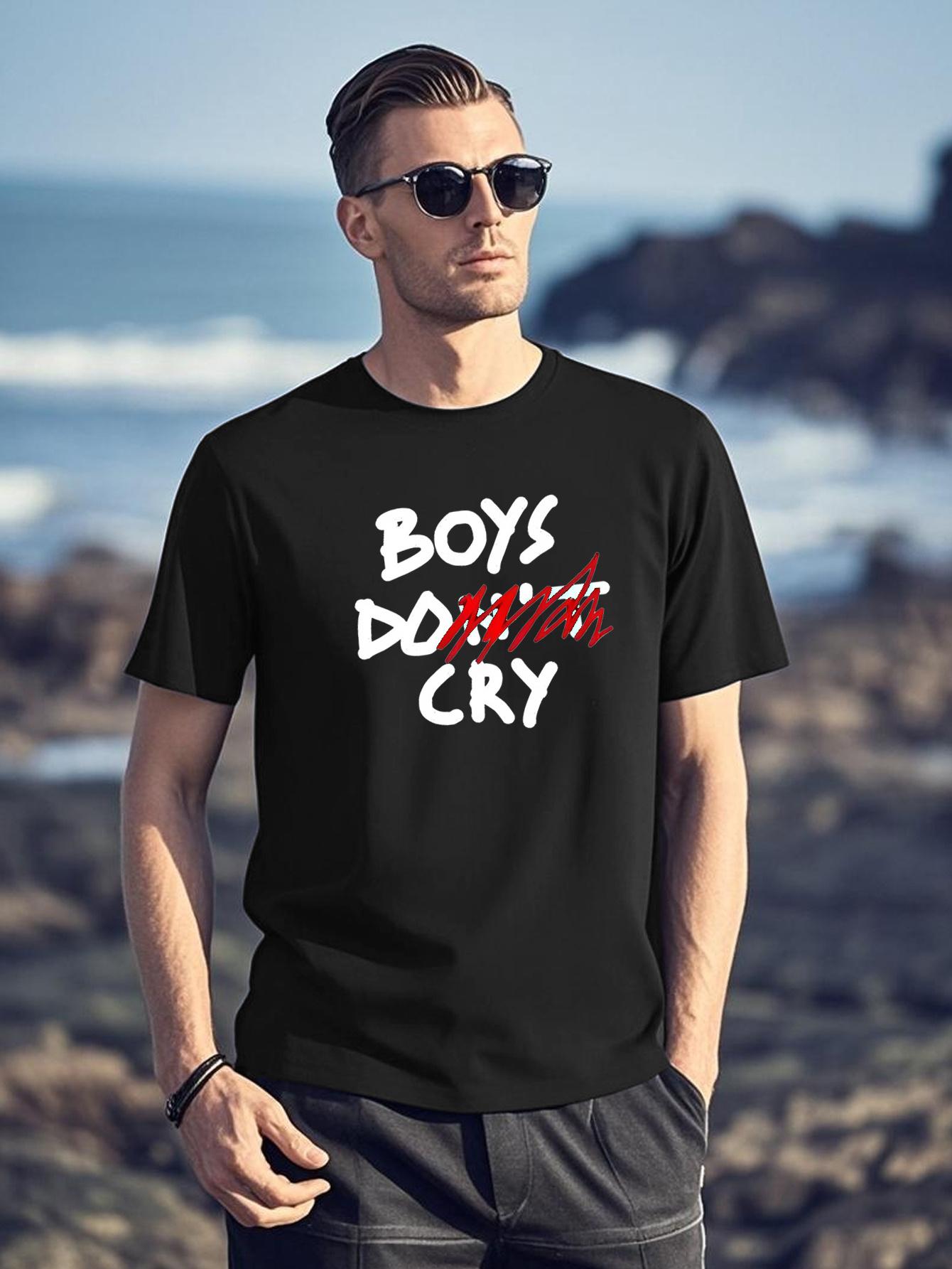 100% Multi-Color T-Shirt for Men And Women with a BOYS DON T CRY Print M
100% Multi-Color T-Shirt for Men And Women with a BOYS DON T CRY Print M