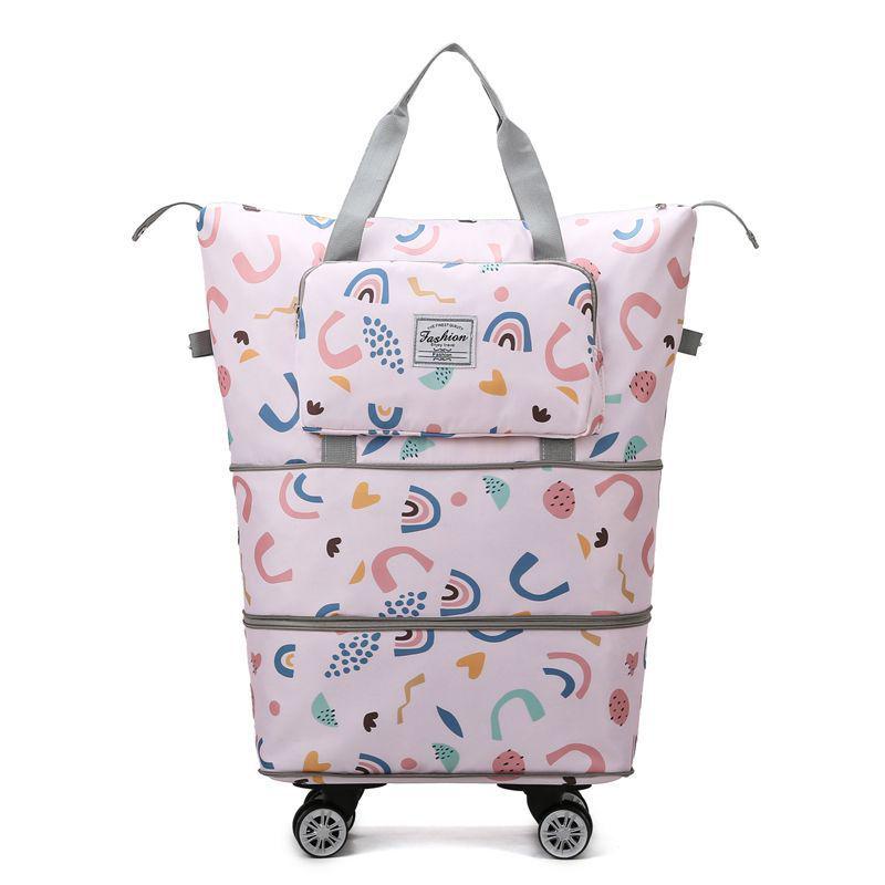 Lightweight Universal Wheeled Travel Bag - Large Capacity, Hand-Held Roller for Business Trips & Maternity Use
Lightweight Universal Wheeled Travel Bag - Large Capacity, Hand-Held Roller for Business Trips & Maternity Use