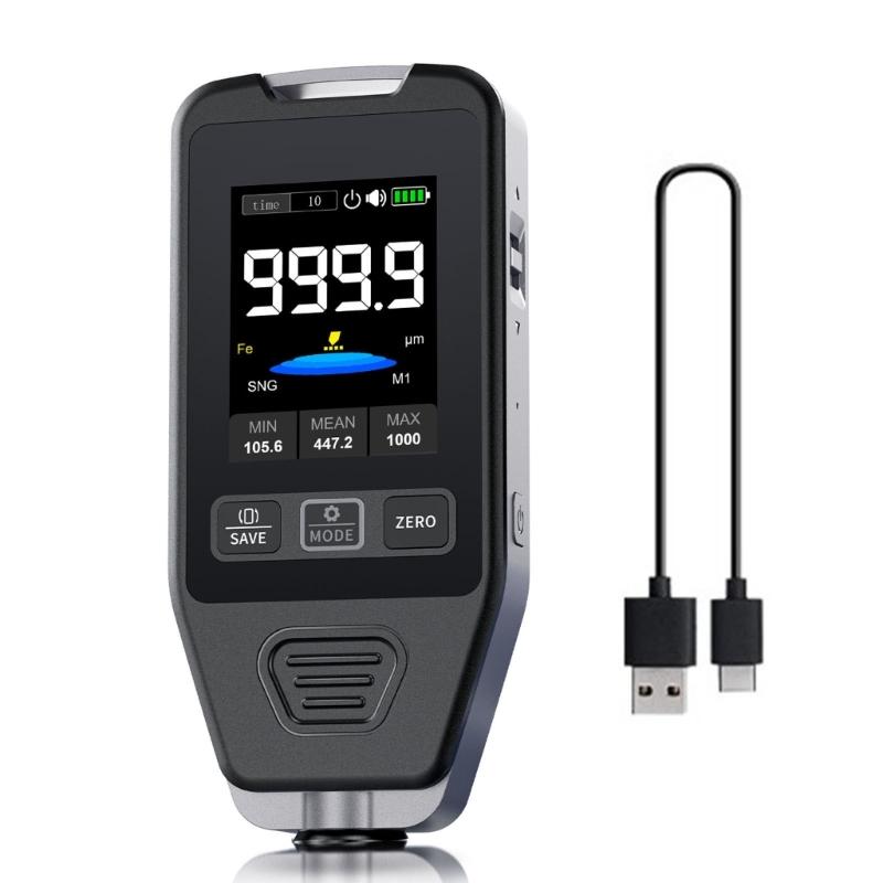 Versatile Paint Thickness Meter with Multiple Unit Option Efficient Coating Thickness Tester for Autom & Industrial Use 1
Versatile Paint Thickness Meter with Multiple Unit Option Efficient Coating Thickness Tester for Autom & Industrial Use 1