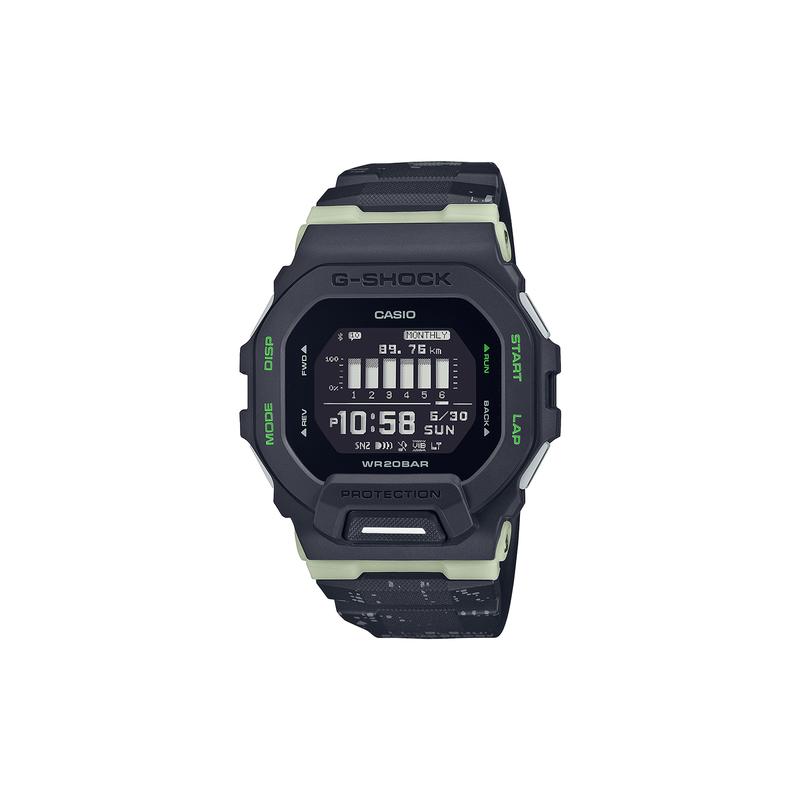 Casio G-SQUAD Series City Night Running Series Bluetooth Pedometer Intelligent Training Tracking LED Light Quartz Movement Resin Strap GBD-200LM-1PRT чёрный
Casio G-SQUAD Series City Night Running Series Bluetooth Pedometer Intelligent Training Tracking LED Light Quartz Movement Resin Strap GBD-200LM-1PRT чёрный