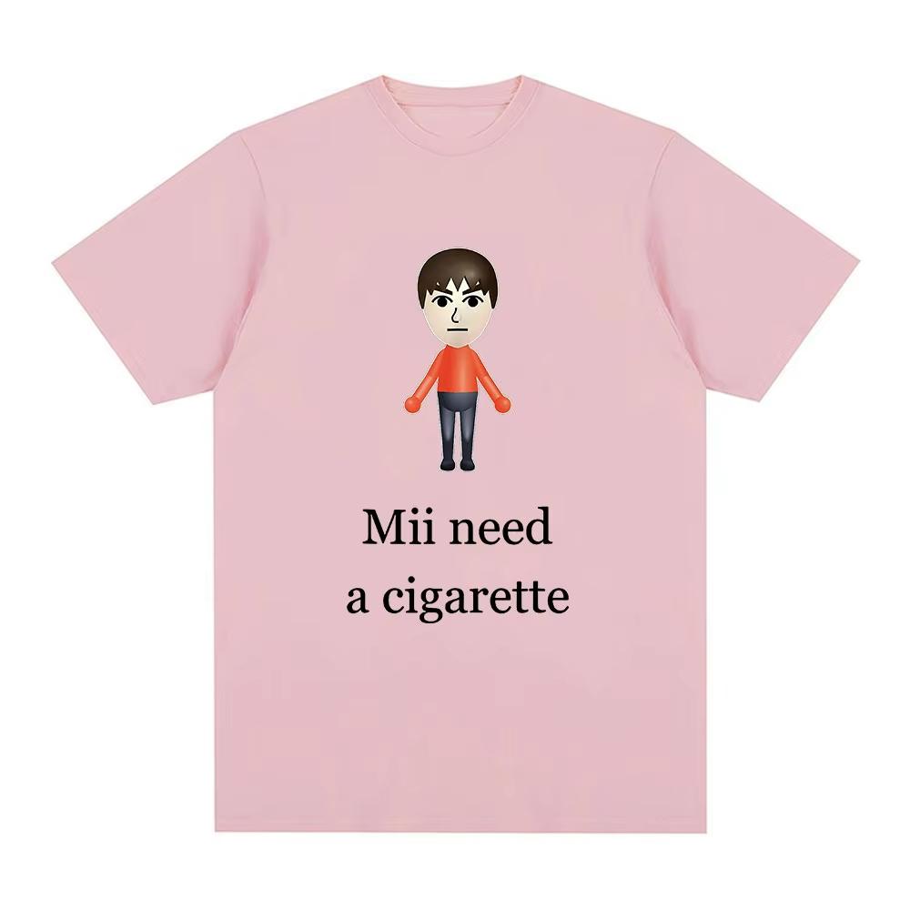 Смішна футболка Mii Need A Cigarette Чоловіча мода Футболки з коротким рукавом Графічна футболка до Дня Барбершоп-квартету Оверсайз Унісекс 2XL
Смішна футболка Mii Need A Cigarette Чоловіча мода Футболки з коротким рукавом Графічна футболка до Дня Барбершоп-квартету Оверсайз Унісекс 2XL