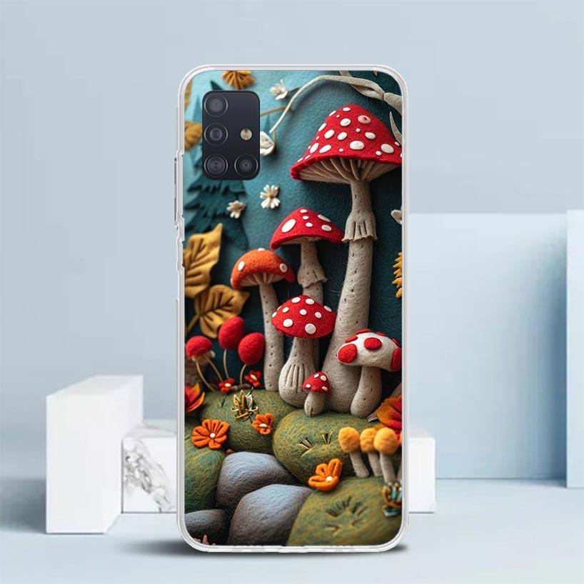 Colorful Mushroom Soft Cover for Samsung Galaxy A12 A22 A32 A52 A72 A02S Phone Case Note 20 Ultra 10 S10 Plus A51 A71 A50S A20S Samsung A02
Colorful Mushroom Soft Cover for Samsung Galaxy A12 A22 A32 A52 A72 A02S Phone Case Note 20 Ultra 10 S10 Plus A51 A71 A50S A20S Samsung A02