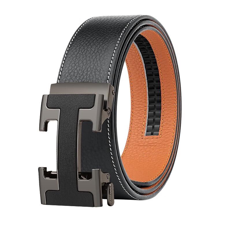 PLOVER Men s Automatic Buckle Leather Belt
PLOVER Men s Automatic Buckle Leather Belt