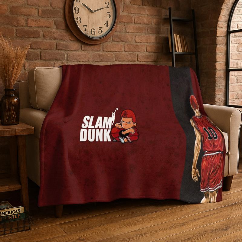 Retro Slam Dunk Basketball Anime Cartoon Flannel Blanket Soft Warm Throw Blanket for Bedroom Living Room Bed Travel Picnic Gift 75x90cm
Retro Slam Dunk Basketball Anime Cartoon Flannel Blanket Soft Warm Throw Blanket for Bedroom Living Room Bed Travel Picnic Gift 75x90cm
