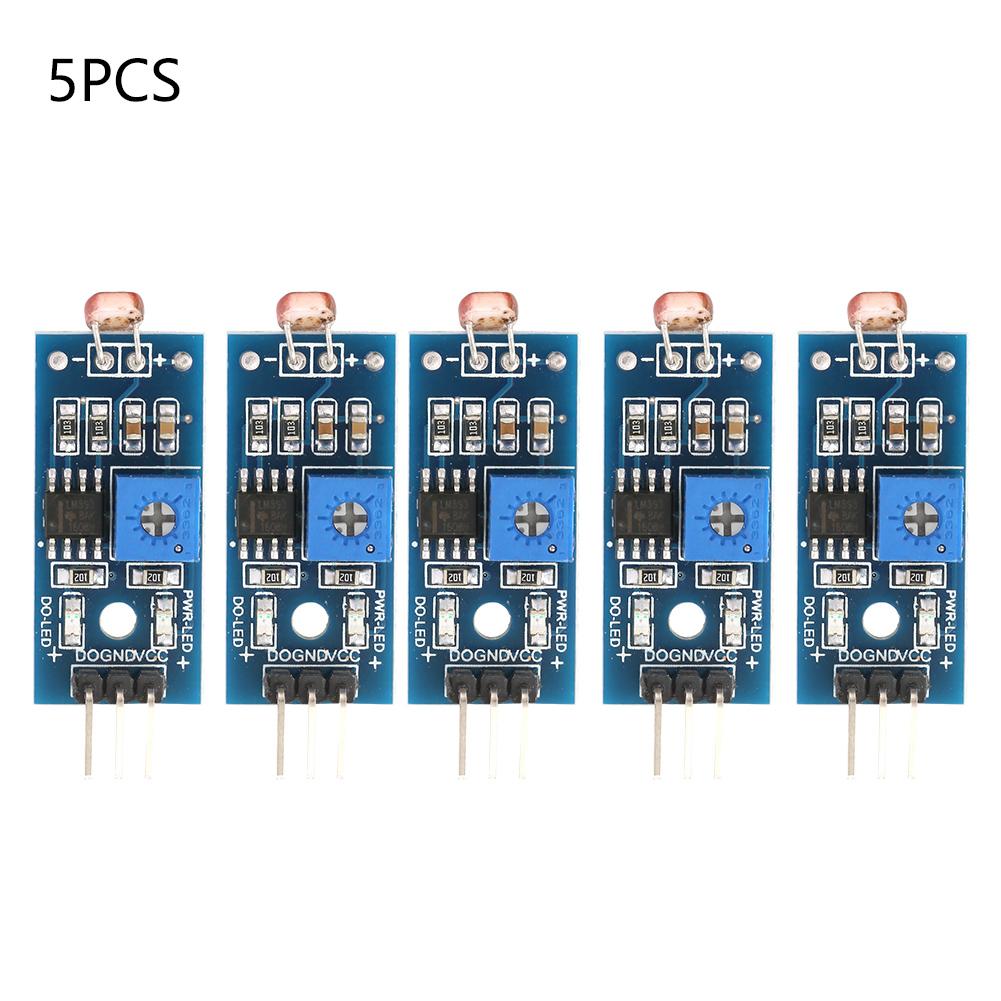 5pcs Digital Light Intensity Detection Photosensitive Sensor Module Arduino Smart Car Robot
5pcs Digital Light Intensity Detection Photosensitive Sensor Module Arduino Smart Car Robot