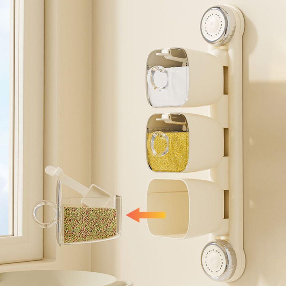 Rotating Wall Mounted Condiment Container 2/3 Grids Condiment Storage Rack Countertop 2Grids
Rotating Wall Mounted Condiment Container 2/3 Grids Condiment Storage Rack Countertop 2Grids