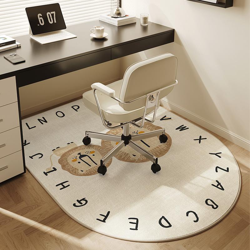 Chair Floor Mat Round Bedroom Dressing Table Carpet Beige Stripe Decoration Study Gaming Chair Swivel Chair Desk Rug Tapete 90x60cm 36x24inch
Chair Floor Mat Round Bedroom Dressing Table Carpet Beige Stripe Decoration Study Gaming Chair Swivel Chair Desk Rug Tapete 90x60cm 36x24inch