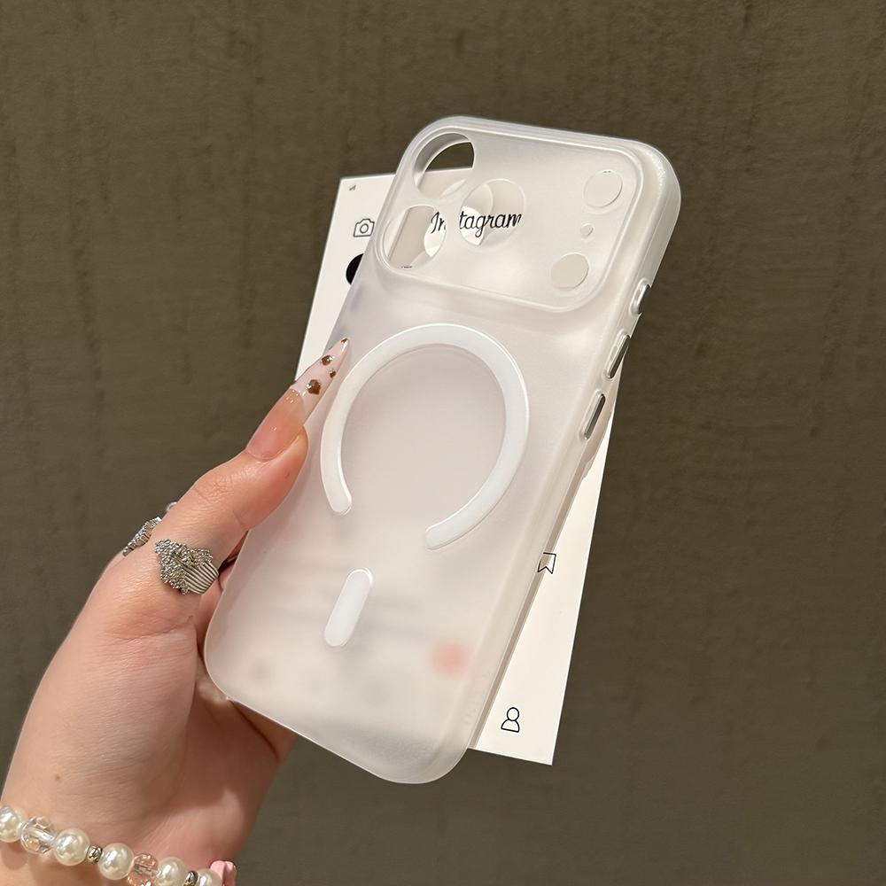 Magnetic Translucent Case For iPhone 17 16 15 14 13 Pro Max 17Pro 16Pro Fashion Phone Cases For Magsafe Shockproof Matte Cover iPhone17 белый
Magnetic Translucent Case For iPhone 17 16 15 14 13 Pro Max 17Pro 16Pro Fashion Phone Cases For Magsafe Shockproof Matte Cover iPhone17 белый