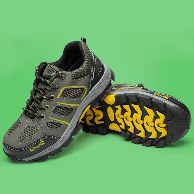 Модная дышащая безопасная рабочая мужская обувь, летняя, противоударная, со стальным носком, мужская повседневная обувь, большие размеры 47 48, оптовая продажа 5.5 армия зеленый