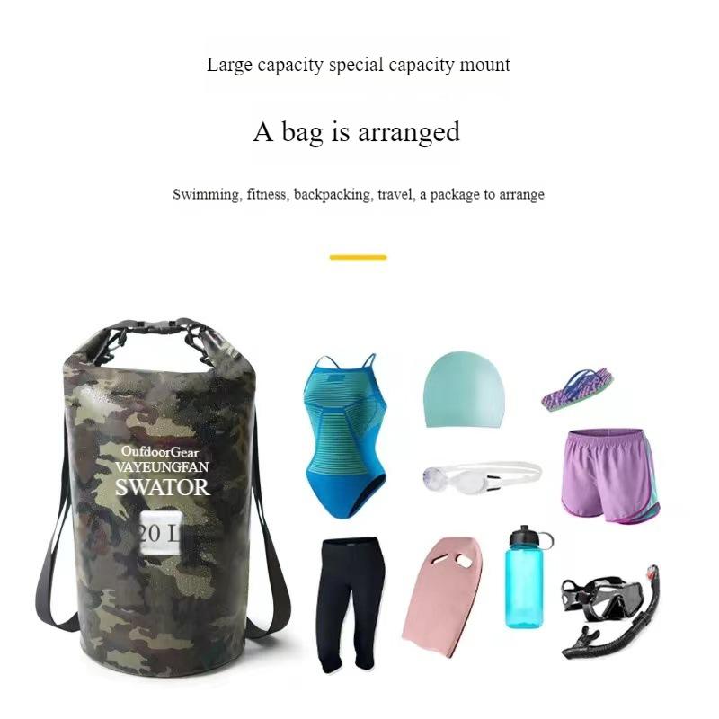 Hot Camouflage Drift Waterproof Bag Single Shoulder And Double Shoulder Waterproof Bucket Bag Polyester Lightweight Drift Bag In Large Quantities 5L single shoulder армія зелений колір
Hot Camouflage Drift Waterproof Bag Single Shoulder And Double Shoulder Waterproof Bucket Bag Polyester Lightweight Drift Bag In Large Quantities 5L single shoulder армія зелений колір